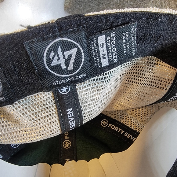 University of South Florida Bulls USF Green Mesh Stretch Fit Small Medium - Picture 12 of 12